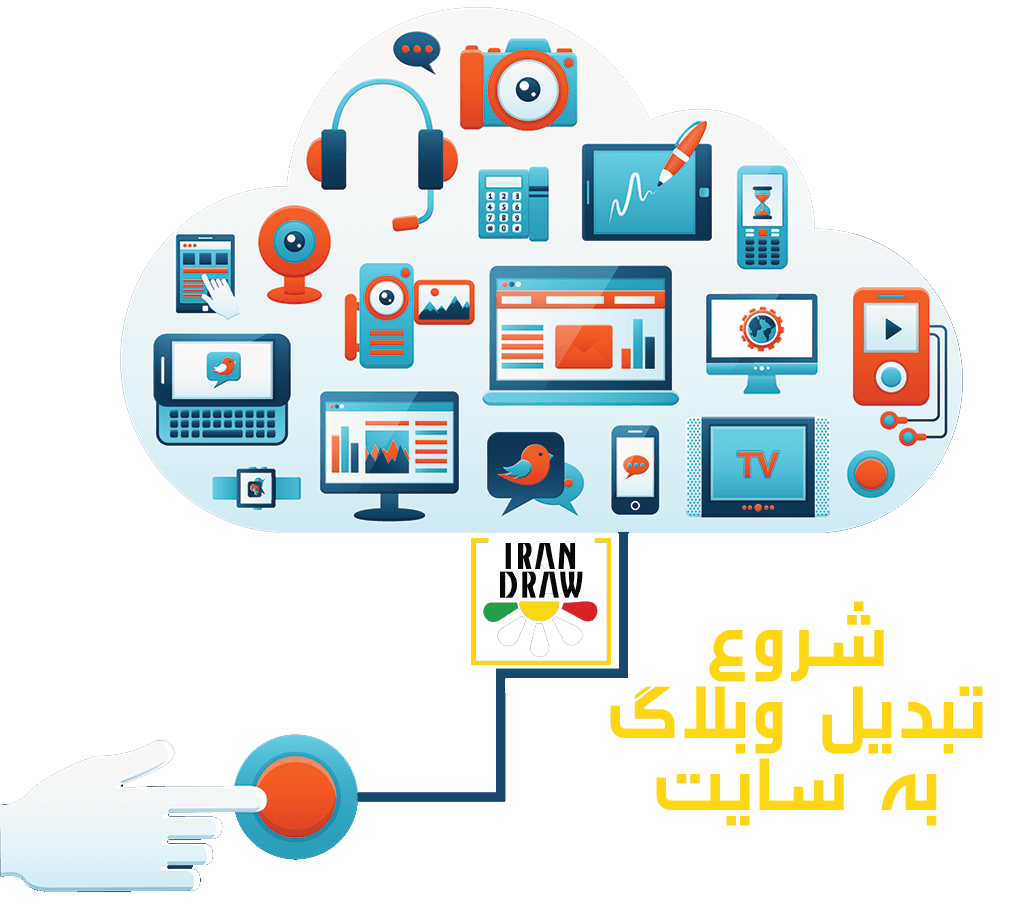 تبدیل وبلاگ به سایت